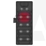 Agaro - Vibrating Massage Mat with Heat M6542