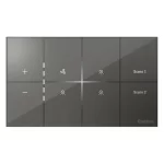 HAVELLS - 1 Fan regulator, 3 ON/OFF switch, 2 Scene I Sense Grey