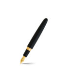 Sheaf-fer - Ester-brook Es-tie Oversize Ebony Black Fountain Pen with Gold Trims