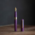 Sheaf-fer - Esterbrook Model J Ebonite Blackberry Fountain Pen with Gold Trims