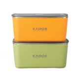 KAIROS - Everfresh Stainless Duo Premium Container Set of 2, 500ML Each