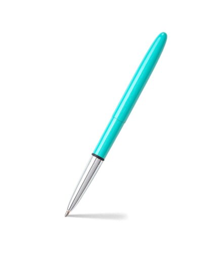 Sheaf-fer - Fisher Space 400TBL Bullet Ballpoint pen with chrome grip Tahitian Blue