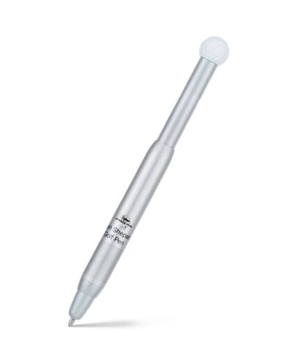 Sheaf-fer - Fisher Space ALAN SHEPARD TELESCOPING Ballpoint Pen with mini golf ball Matte Aluminium