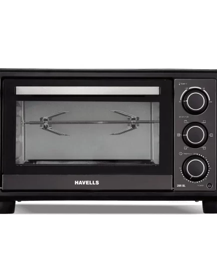HAVELLS - OTG 28 L BL, 1500 W, Double Door Glass, Rotisserie