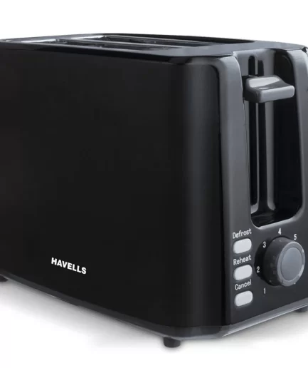 HAVELLS - Crisp Plus Pop Toaster, 2 Slice, 750 W Black