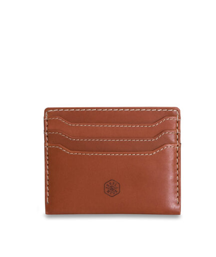 Sheaf-fer - Jekyll & Hide 2628ROTA Roma Leather Money Clip Card Holder Tan