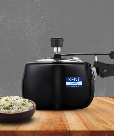 KENT Hard Anodised Cooker with SS Inner Lid 3L
