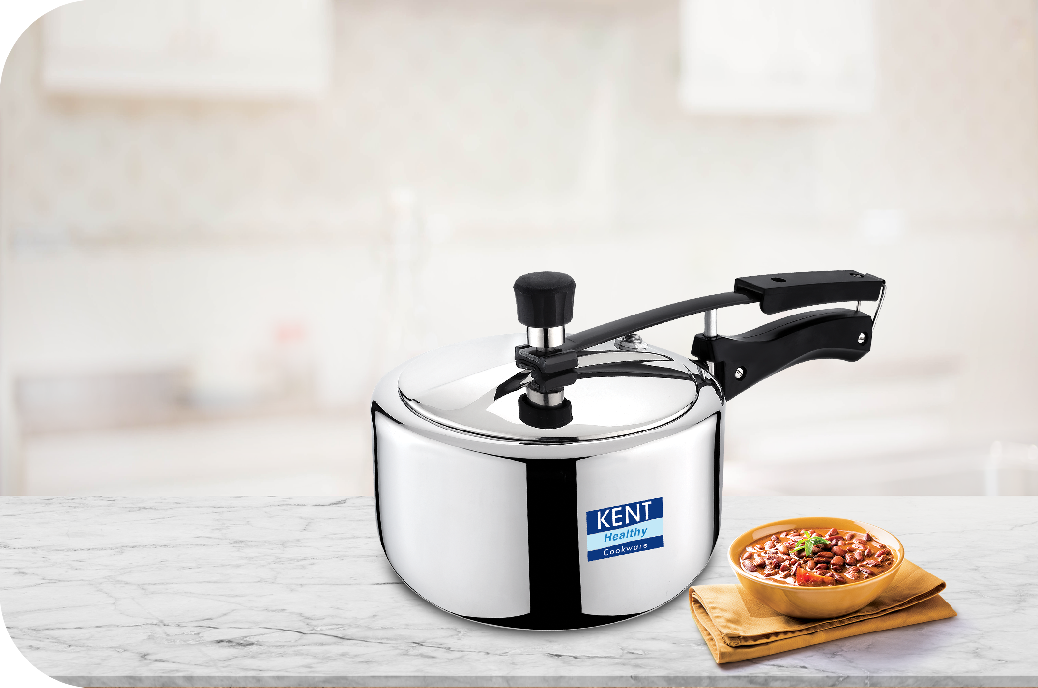 KENT Tri-Ply Pressure Cooker Inner Lid