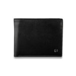Sheaf-fer - Lapis Bard Carbon Black Bifold Wallet with Coin Pocket - Black