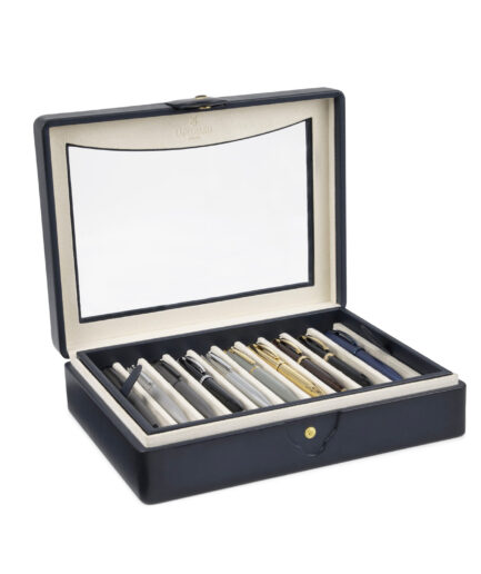 Sheaf-fer - Lapis Bard Ducorium Hemingway Pen Chest (10 Pen) - Navy