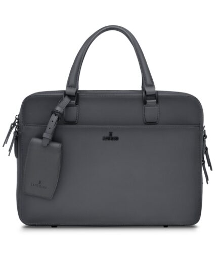 Sheaf-fer - Lapis Bard Ducorium Leather Chester 14-inch Laptop Business Bag - Graphite