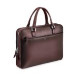 Sheaf-fer - Lapis Bard Ducorium Spencer 14-inch Slim Laptop Business Bag - Bordeaux