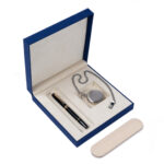 Sheaf-fer - Lapis Bard Gift Set Contemporary Fountain Pen with Timekeeper - Gold Trims