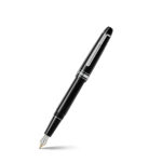 Sheaf-fer - Montblanc 145 Meisterstück Platinum Line Black Medium Fountain Pen