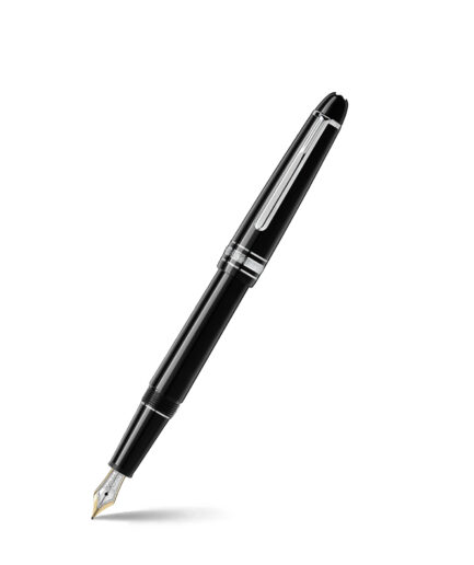 Sheaf-fer - Montblanc 145 Meisterstück Platinum Line Black Medium Fountain Pen