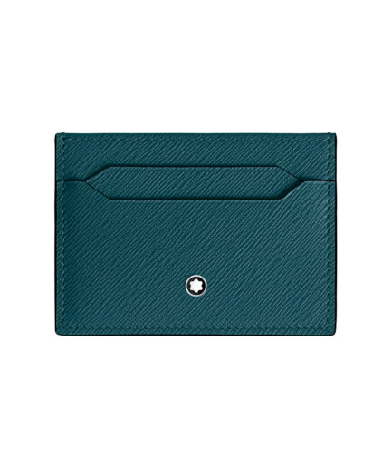 Sheaf-fer - Montblanc Sartorial 5CC Card Holder - Cyprus Blue
