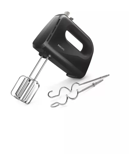 Philips Daily Hand Mixer 300W 5 Speed Black