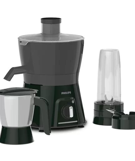 Philips Juicer Mixer Grinder 3 Jar 600 Watt with Blend and Carry