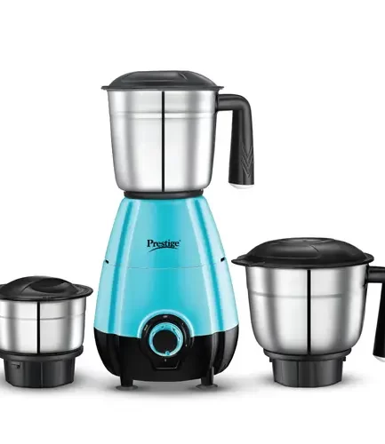 Prestige - 500 Watts Diva Mixer Grinder with 3 Stainless Steel Jars