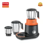 Prestige - 750 Watts Stack-O-Mix Mixer Grinder with 3 Stainless Steel Jars