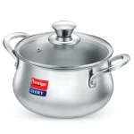 Prestige - Glory Stainless Steel Cookware Handi With Glass Lid