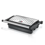 Prestige - PEG 5.0 Non-Stick Coating 800 W Electric Grill (Silver and Black)