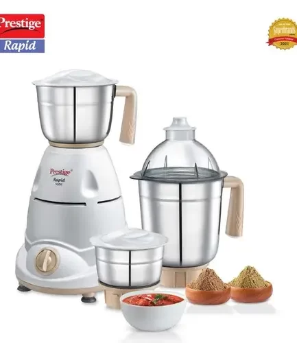 Prestige - Rapid 550 W Mixer Grinder, 3 Jars