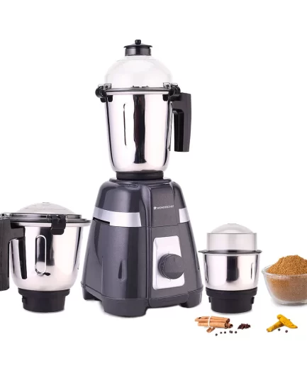 WONDERCHEF - Regalia Mixer Grinder 750W, 3 Stainless Steel Jars