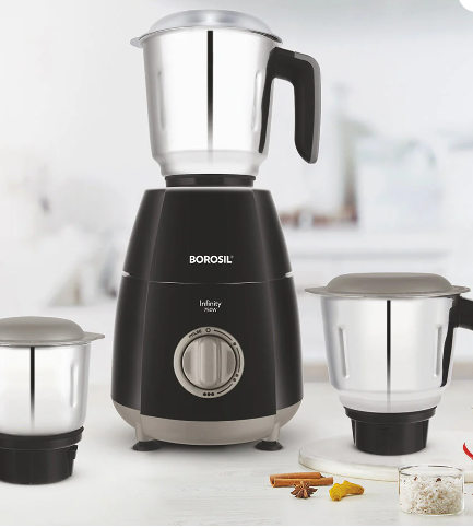 Borosil - Infinity Mixer Grinder w 3 Jars