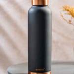 Borosil Eco Copper Bottle, Grey