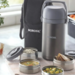 Borosil Hot n Fresh Lunchbox, 4 containers