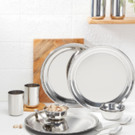 Borosil 30-piece Stainless Steel Dinner Set