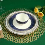 WONDERCHEF - Sicilia Fine Bone China Katori - Royal Blue - Set of 2 Pcs