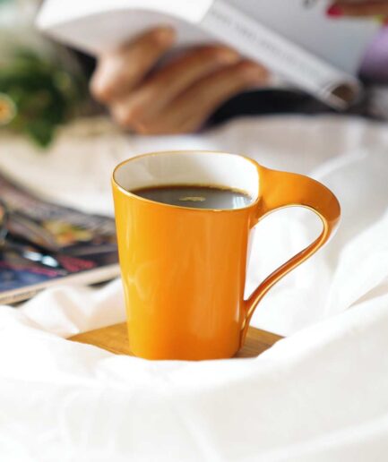 WONDERCHEF - Sicilia Solid Yellow Mugs 190 ml Set of 2