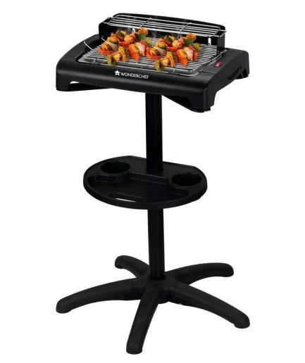 WONDERCHEF - Smoky Grill Non-Stick Electric Barbeque(BBQ) with Adjustable Stand, 1650 Watt