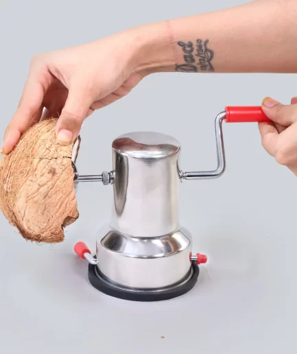 WONDERCHEF - Stainless Steel Coconut Scraper for Kitchen