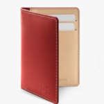 Daily Objects  -Terracotta Red Log Bi-Fold Wallet