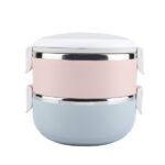 KAIROS - Thermotiffin Duo 1.4 LTR – Stainless Steel Two Layer Tiffin