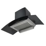 WONDERCHEF - Ultima 90cm 1200 m3/hr Auto Clean Curved Glass Chimney