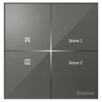 HAVELLS - 1 Curtain Controller and 2 scene I Sense Grey