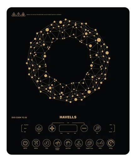 HAVELLS - Evo Cook TC20 Induction Cooktop, 2000 W