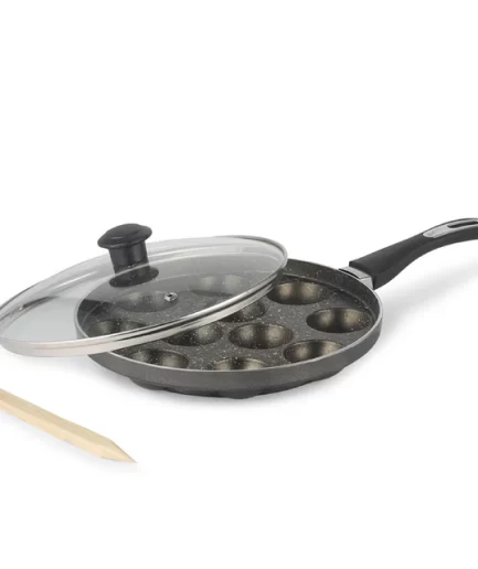 CELLO - Granitas Appe Patra with Glass Lid 11 Cavity, 25cm