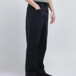 Rare Rabbit - BAGGY FIT PINTUCK DETAIL SOLID DENIM