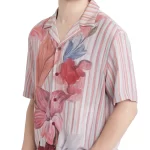 Rare Rabbit - FLORAL PRINT BOXY FIT SHIRT GERO - DUSKY PINK