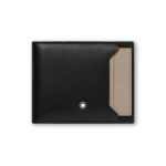 Sheaf-fer - Montblanc Selection Soft 6CC Wallet With Removable Card Holder - Black