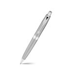 Sheaf-fer - Parker Aster Brushed Metal Chrome Trim Ballpoint Pen