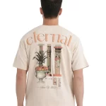 Rare Rabbit - GRAPHIC BACK PRINT OVERSIZED T-SHIRT