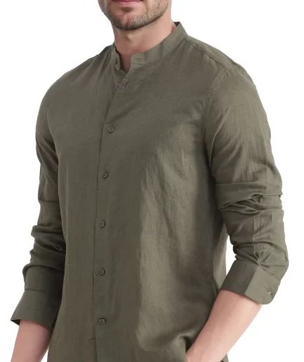 Rare Rabbit - LINEN BLEND SHIRT