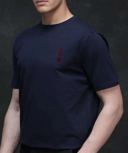 Rare Rabbit - PREMIUM FLOCK BACK PRINT T-SHIRT