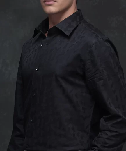 Rare Rabbit - PREMIUM JACQUARD BUSINESS SHIRT